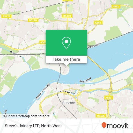 Steve's Joinery LTD, 10 Terrace Road Widnes Widnes WA8 0 map