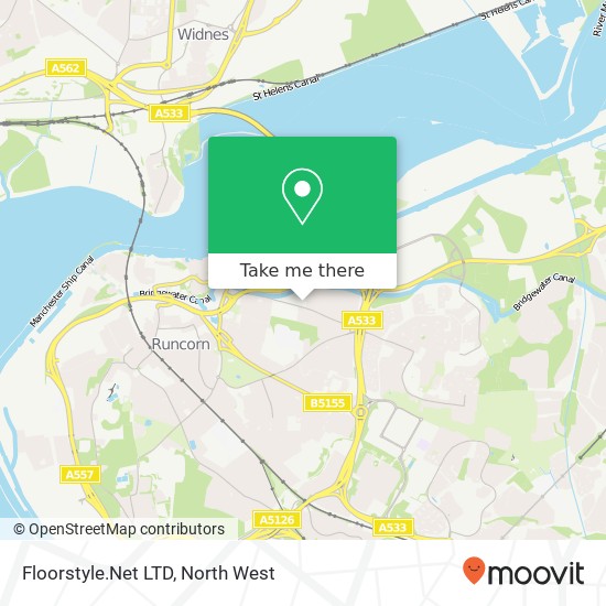 Floorstyle.Net LTD, Ringway Road Runcorn Runcorn WA7 5 map