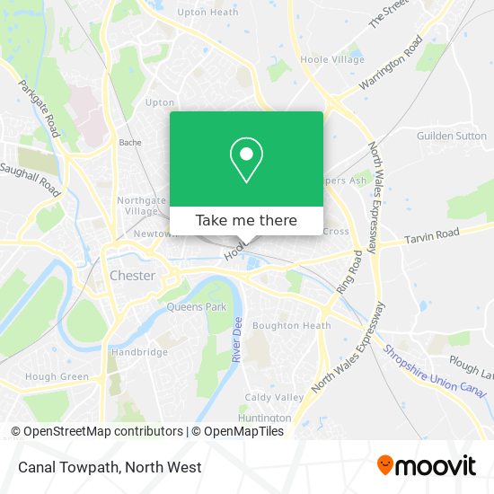 Canal Towpath map