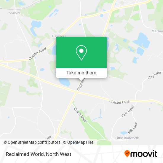 Reclaimed World map