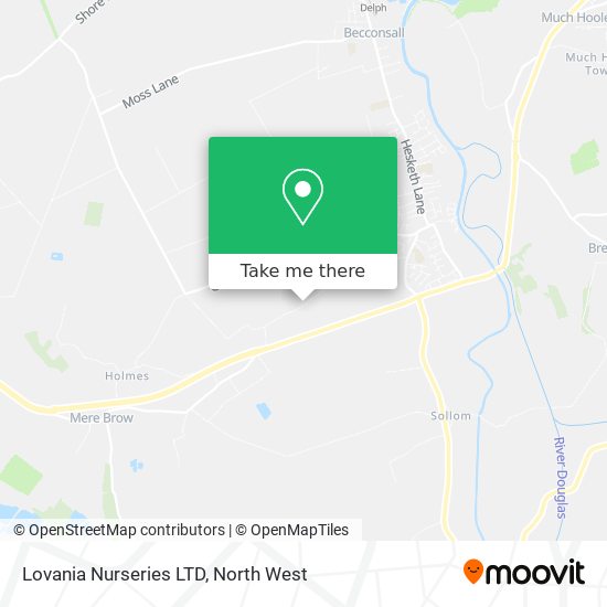 Lovania Nurseries LTD map