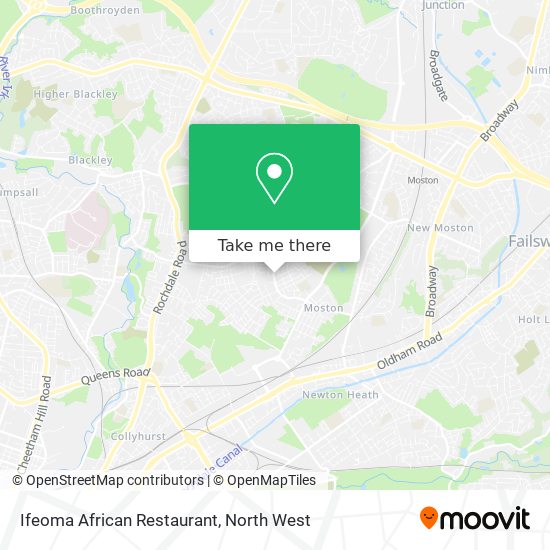 Ifeoma African Restaurant map