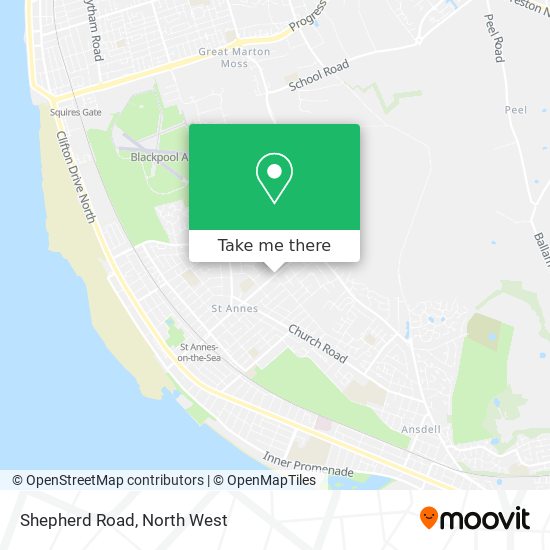 Shepherd Road map