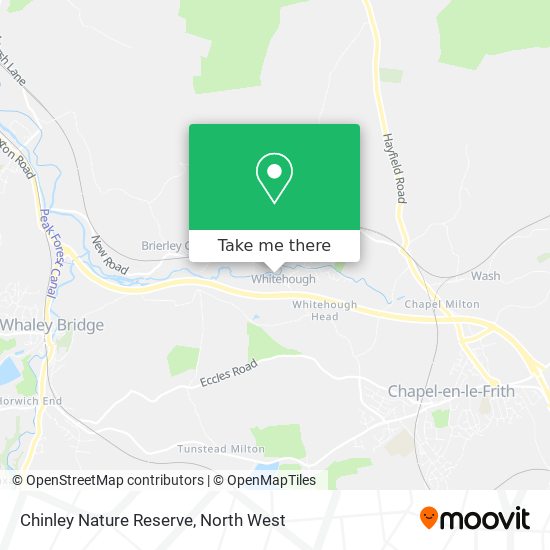 Chinley Nature Reserve map