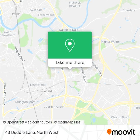 43 Duddle Lane map