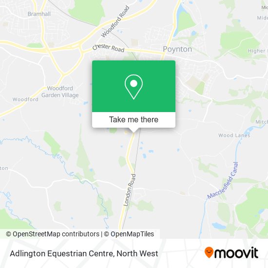 Adlington Equestrian Centre map