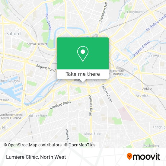 Lumiere Clinic map