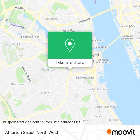 Atherton Street map