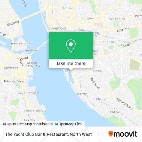 The Yacht Club Bar & Restaurant map