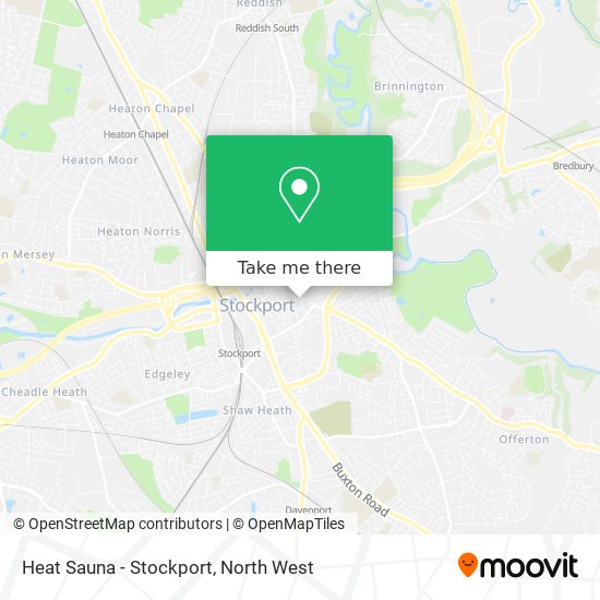 Heat Sauna - Stockport map