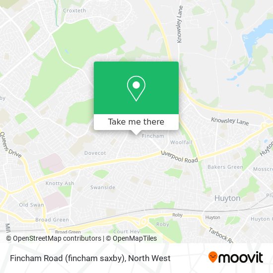 Fincham Road (fincham saxby) map