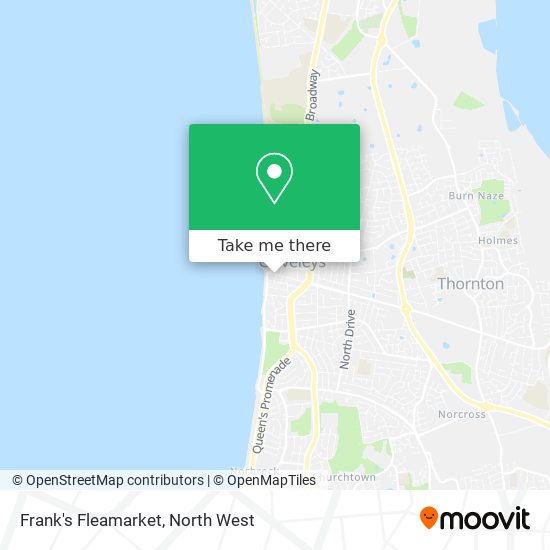 Frank's Fleamarket map