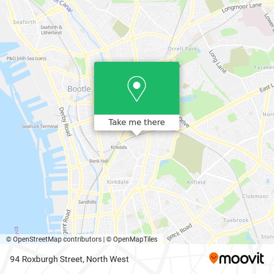94 Roxburgh Street map