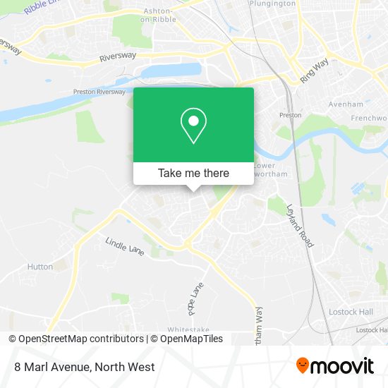 8 Marl Avenue map