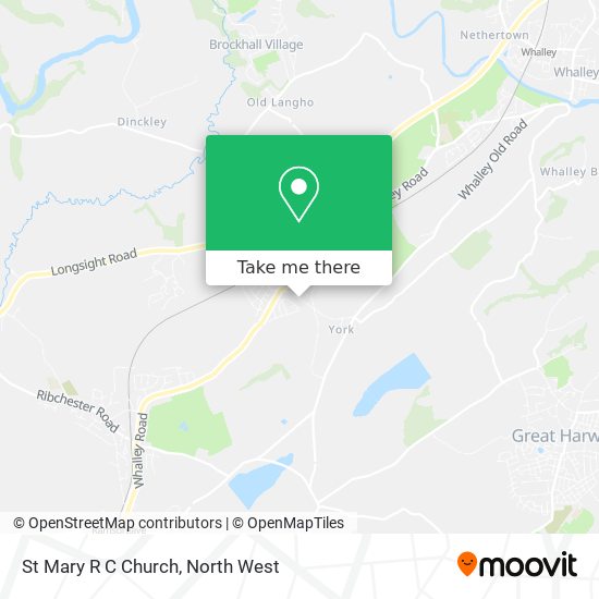 St Mary R C Church map