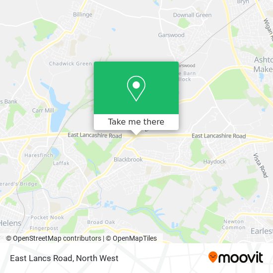 East Lancs Road map