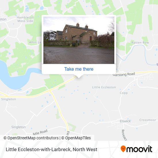 Little Eccleston-with-Larbreck map