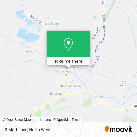 3 Mart Lane map