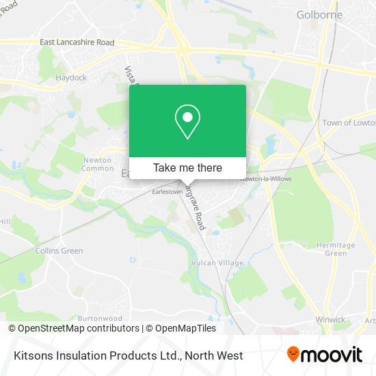 Kitsons Insulation Products Ltd. map
