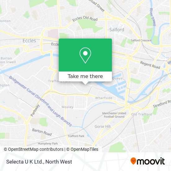 Selecta U K Ltd. map