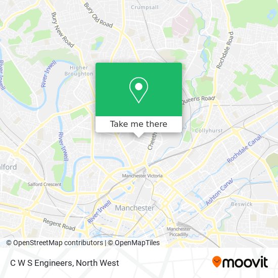 C W S Engineers map