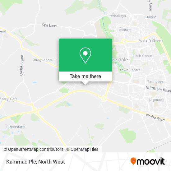 Kammac Plc map