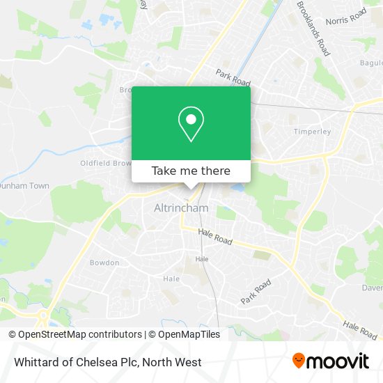 Whittard of Chelsea Plc map