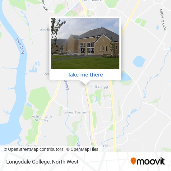 Longsdale College map