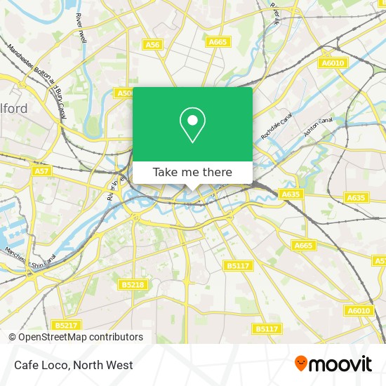 Cafe Loco map