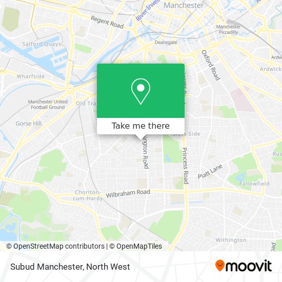 Subud Manchester map