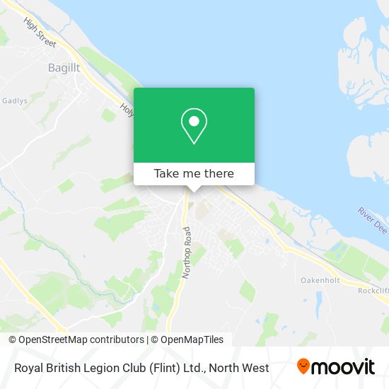 Royal British Legion Club (Flint) Ltd. map