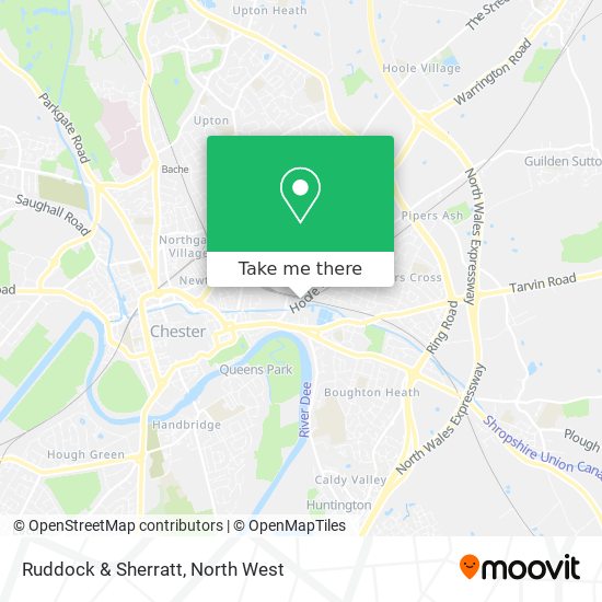 Ruddock & Sherratt map