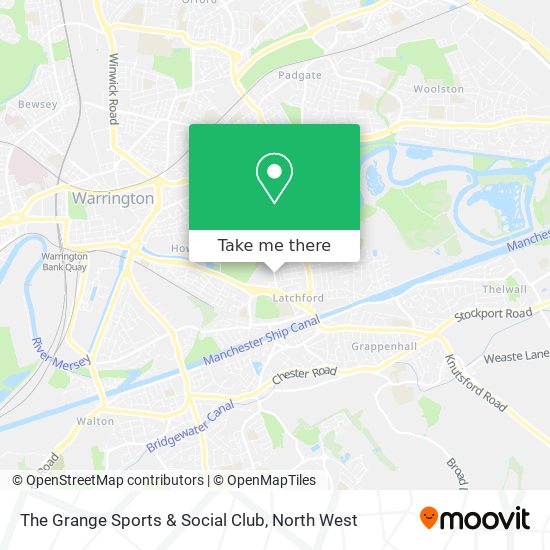 The Grange Sports & Social Club map