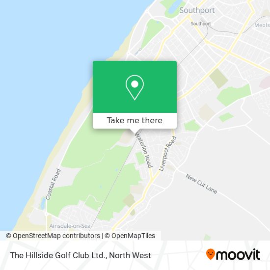 The Hillside Golf Club Ltd. map