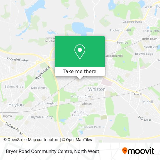 Bryer Road Community Centre map