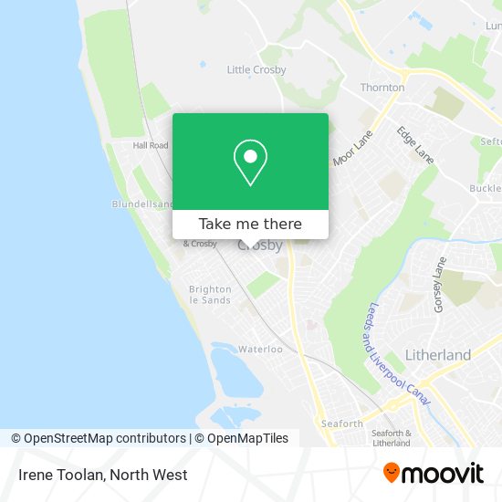 Irene Toolan map