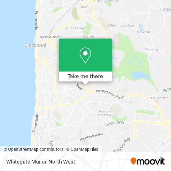 Whitegate Manor map