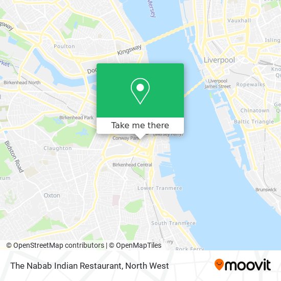The Nabab Indian Restaurant map