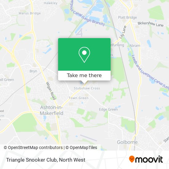 Triangle Snooker Club map