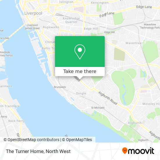 The Turner Home map