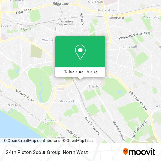 24th Picton Scout Group map