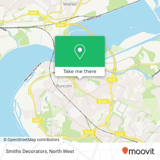 Smiths Decorators map