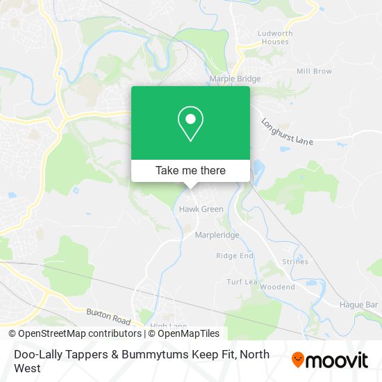 Doo-Lally Tappers & Bummytums Keep Fit map