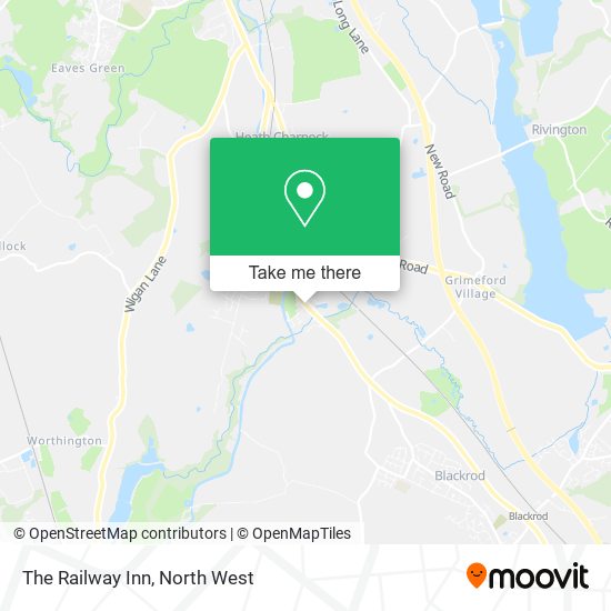 The Railway Inn map