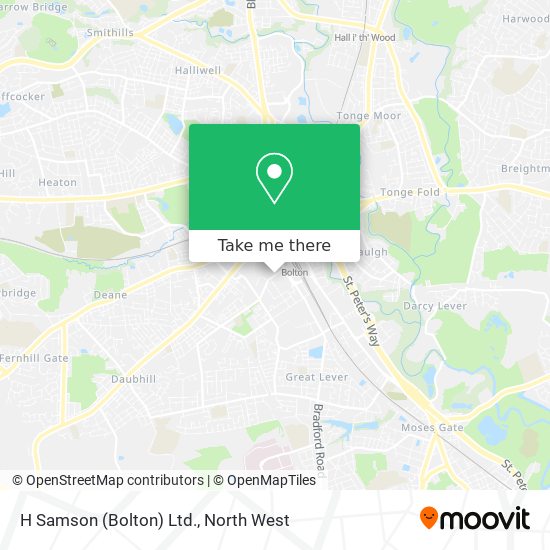 H Samson (Bolton) Ltd. map