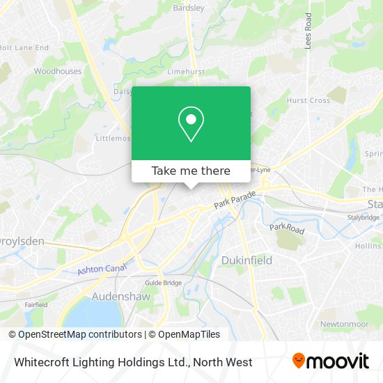 Whitecroft Lighting Holdings Ltd. map