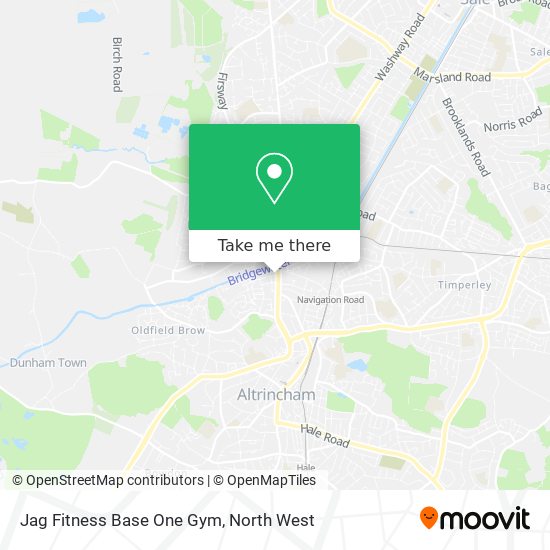 Jag Fitness Base One Gym map
