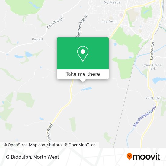 G Biddulph map