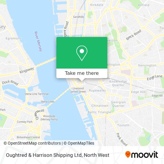 Oughtred & Harrison Shipping Ltd map