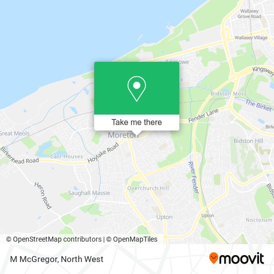 M McGregor map